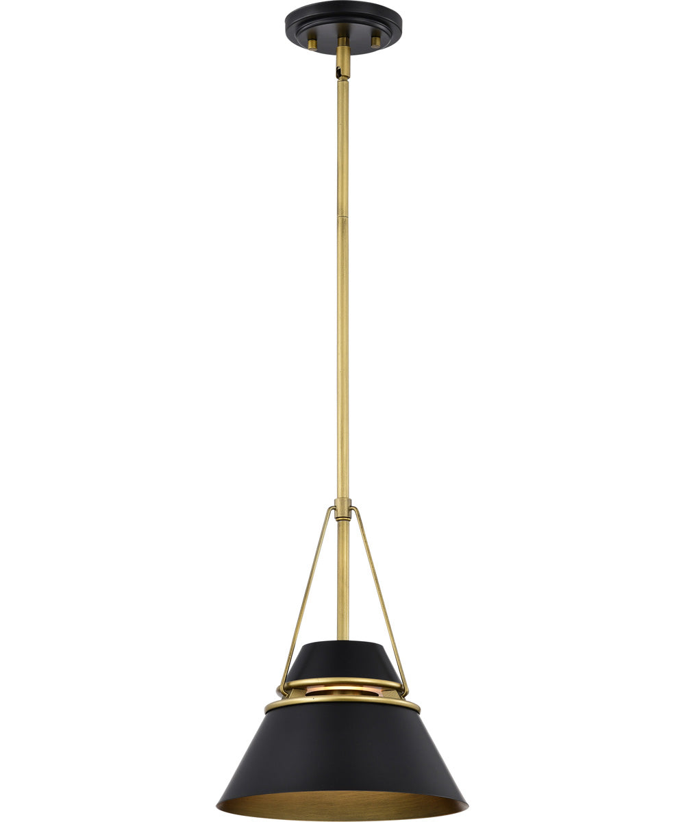 Adina 1-Light Pendant Matte Black