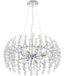 Valla 8-light Pendant Polished Chrome