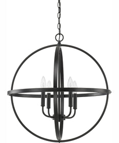 Hartwell 4-Light Pendant Matte Black