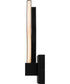 Isadora Small Wall Sconce Matte Black