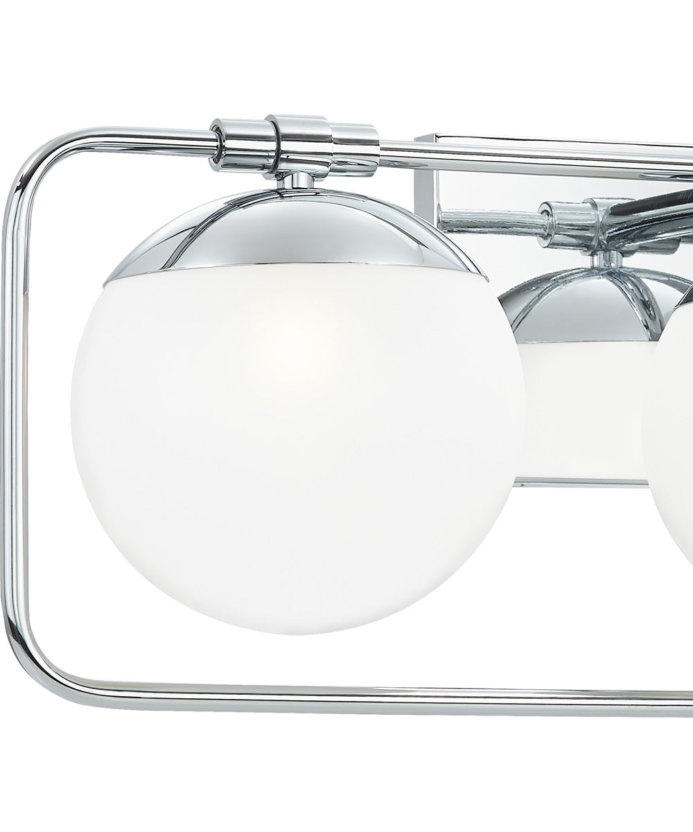 Padgett Large 3-light Bath Light Polished Chrome