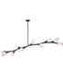 Blossom 10-Light LED Pendant Black