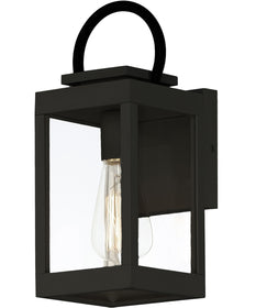 Nassau VX 1-Light Outdoor Wall Lantern Black