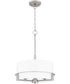 Seymour Large 3-light Pendant Brushed Nickel