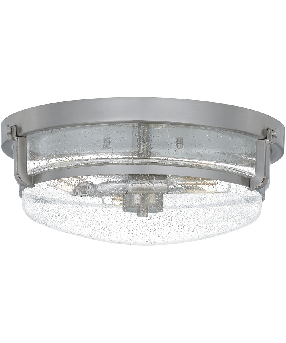Copernicus 3-light Flush Mount Brushed Nickel