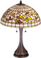 23"H Tiffany Turning Leaf Table Lamp