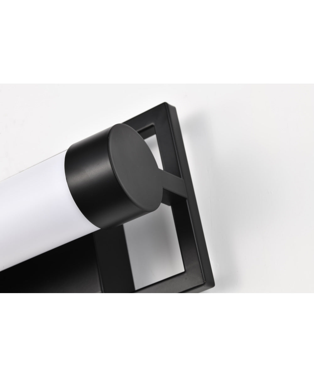 Canal  Vanity & Wall Matte Black