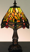 12"H Hanginghead Dragonfly Mini-Lamp