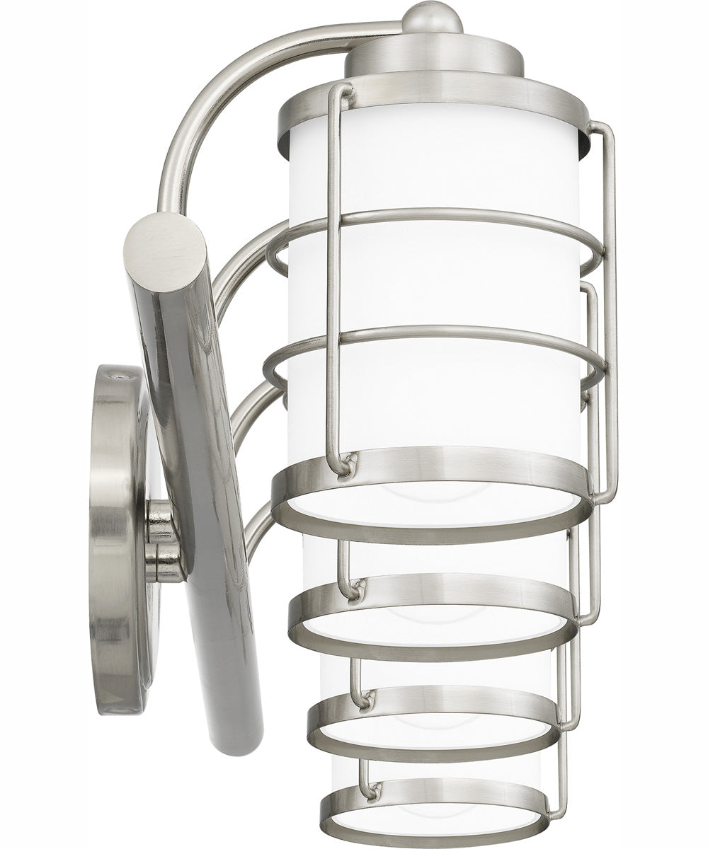 Hazlett Extra Large 4-light Bath Light Brushed Nickel