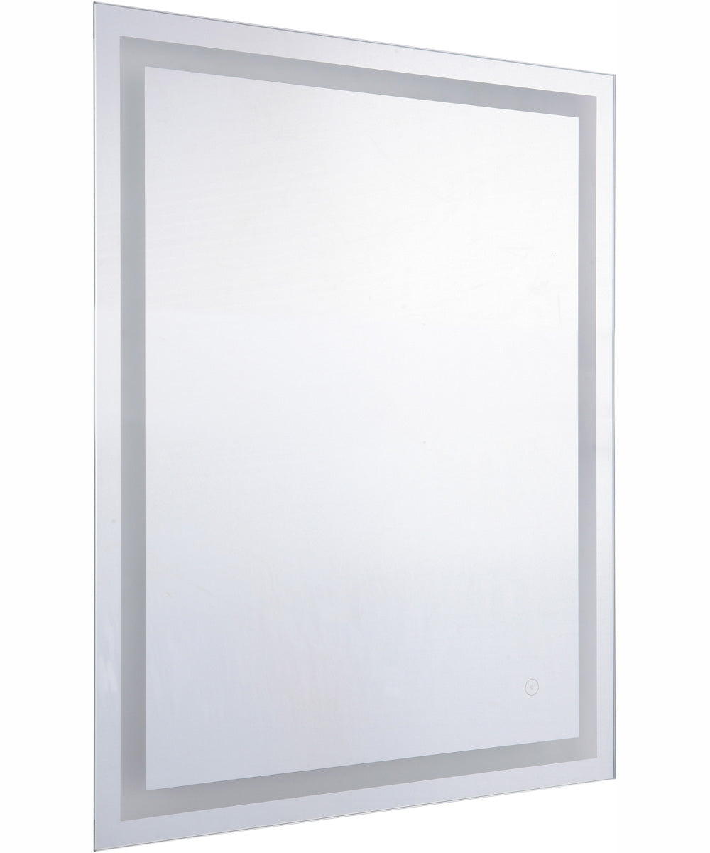 LED Lighted Mirror 1-Light Mirror White