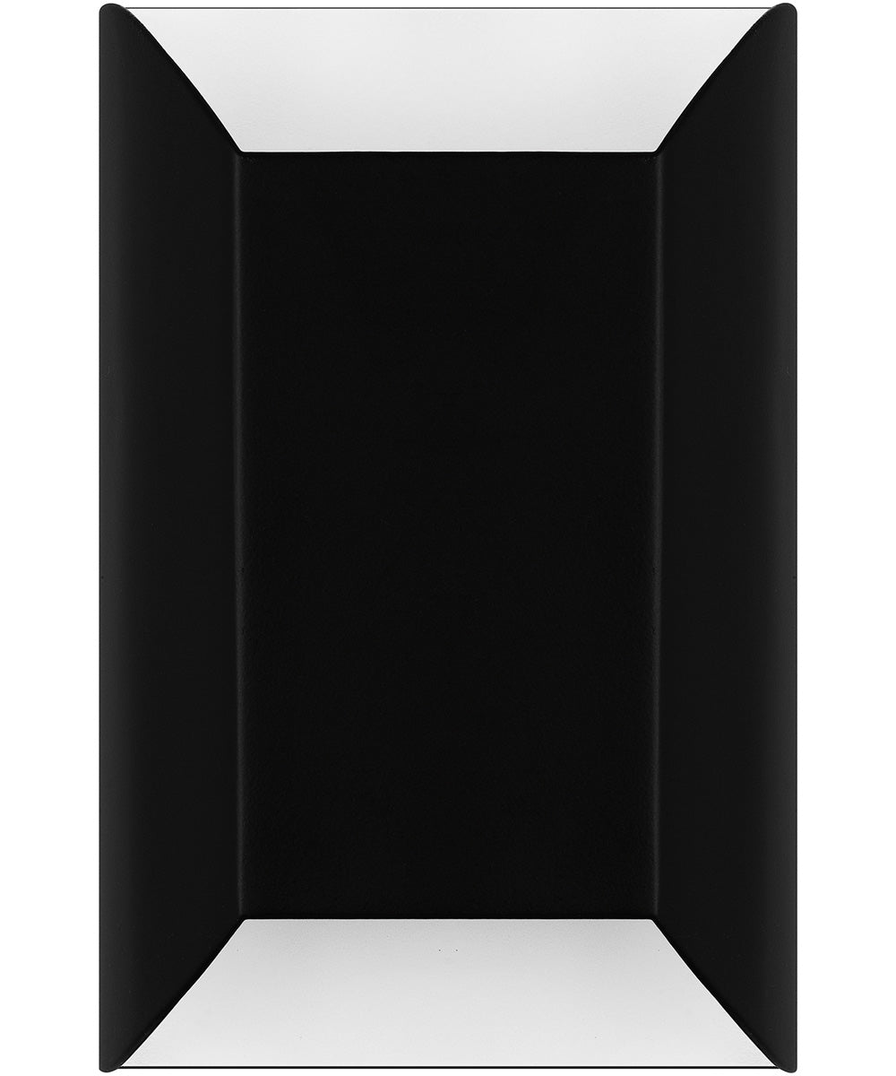 Becklow Small 2-light Outdoor Wall Light  Coastal Armour Aluminum Matte Black