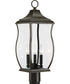 Township 3-Light Post Lantern Oil Rubbed Bronze