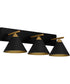 Mastro Large 3-light Bath Light Matte Black