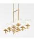 Lyon 8-light Chandelier Aged Brass