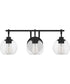 Winston Large 3-light Bath Light Matte Black