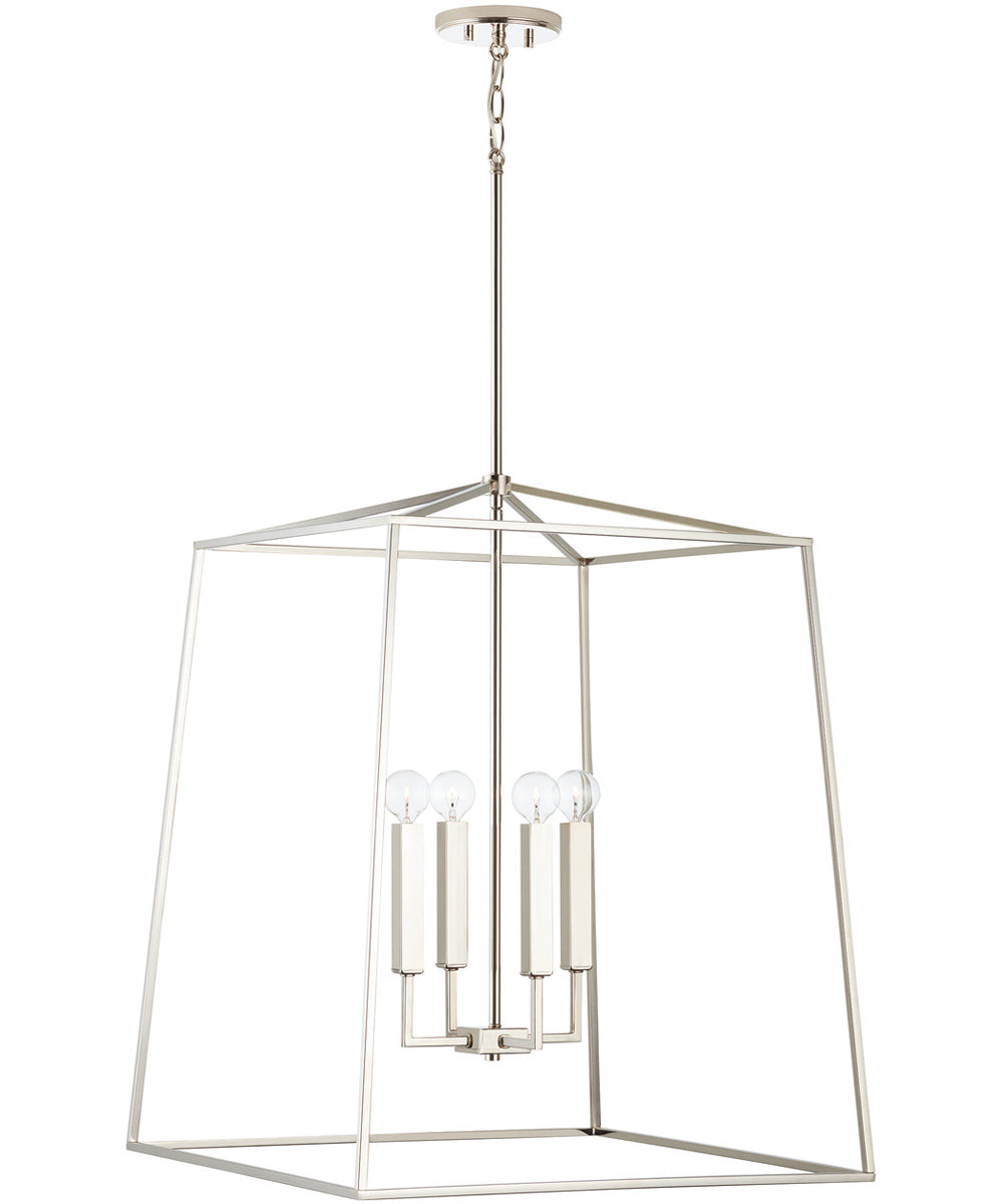 Thea 4-Light Foyer Polished Nickel