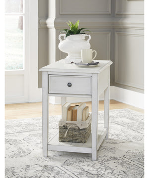 Kanwyn Rectangular End Table Whitewash