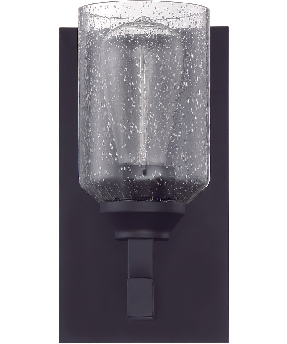 Chicago 1-Light Wall Sconce Flat Black
