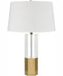 Bodil 26'' High 1-Light Table Lamp - Clear