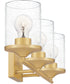 Abner Large 3-light Bath Light Aged Brass