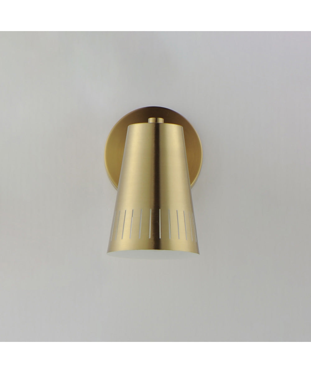 Helsinki 1-Light Wall Sconce Natural Aged Brass