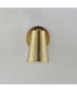 Helsinki 1-Light Wall Sconce Natural Aged Brass