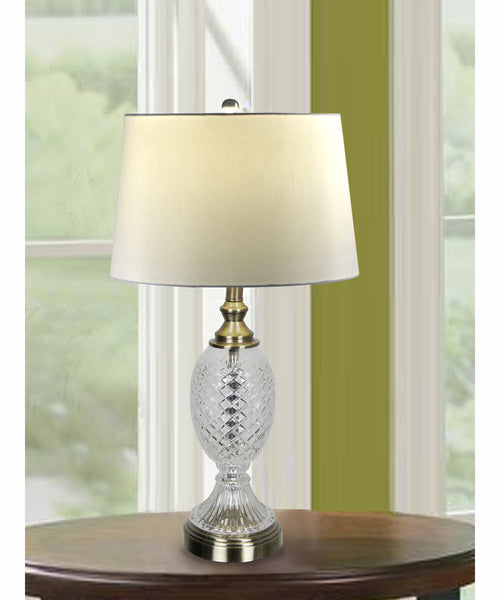 Retozo 24 Lead Crystal Table Lamp Gt22184