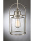 Payson Small 1-light Mini Pendant Brushed Nickel