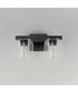 Scoop 2-Light Bath Vanity Black