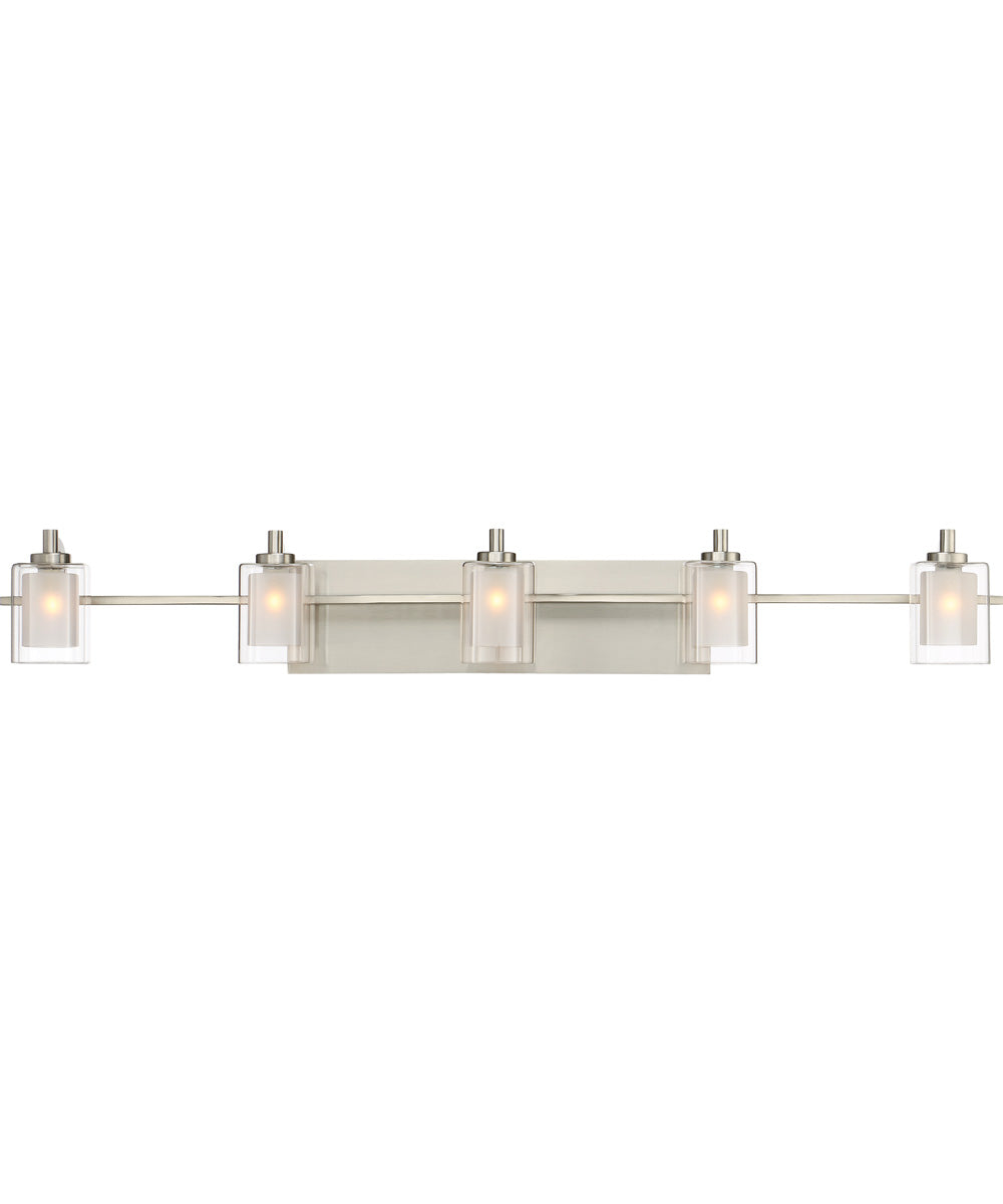 Kolt 5-light Bath Light Brushed Nickel