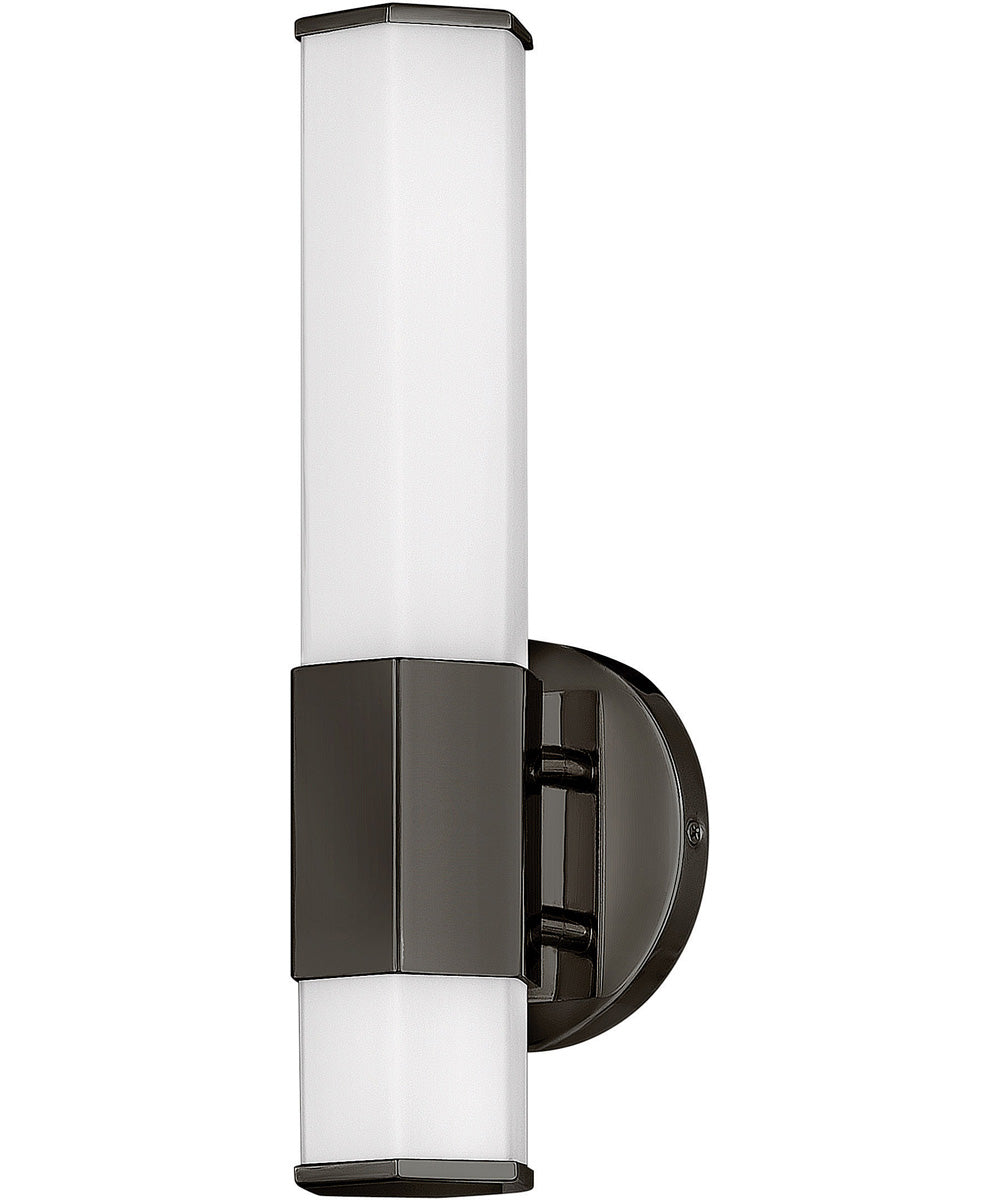 Facet LED-Light Small LED Sconce in Black Oxide