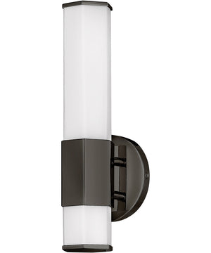 Facet LED-Light Small LED Sconce in Black Oxide
