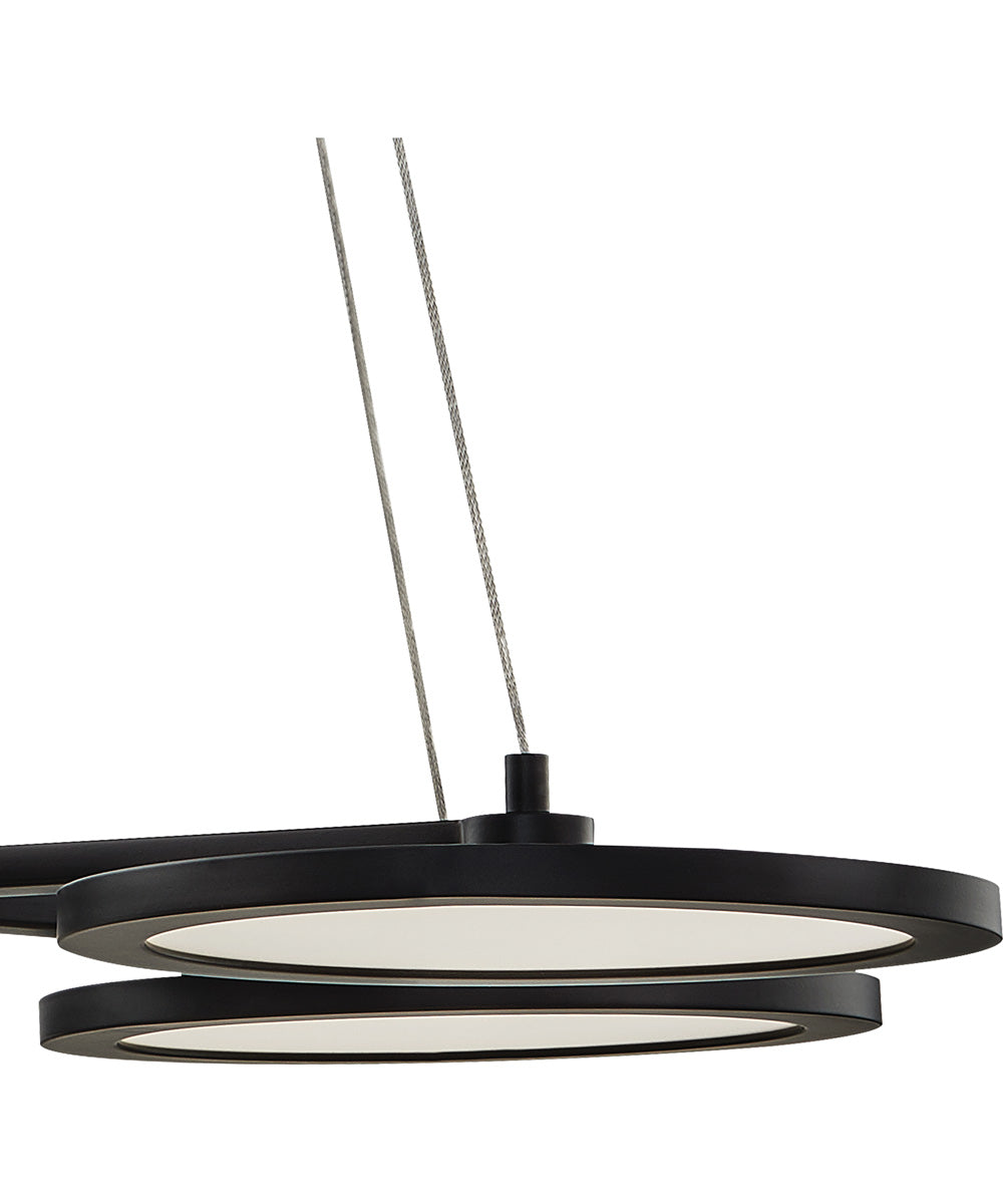 Nitro  Chandelier Matte Black