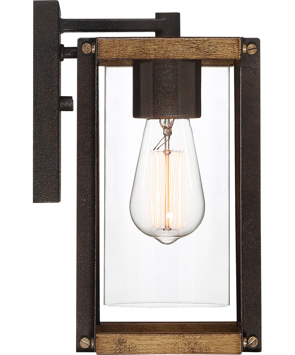 Marion Square Small 1-light Outdoor Wall Light Rustic Black