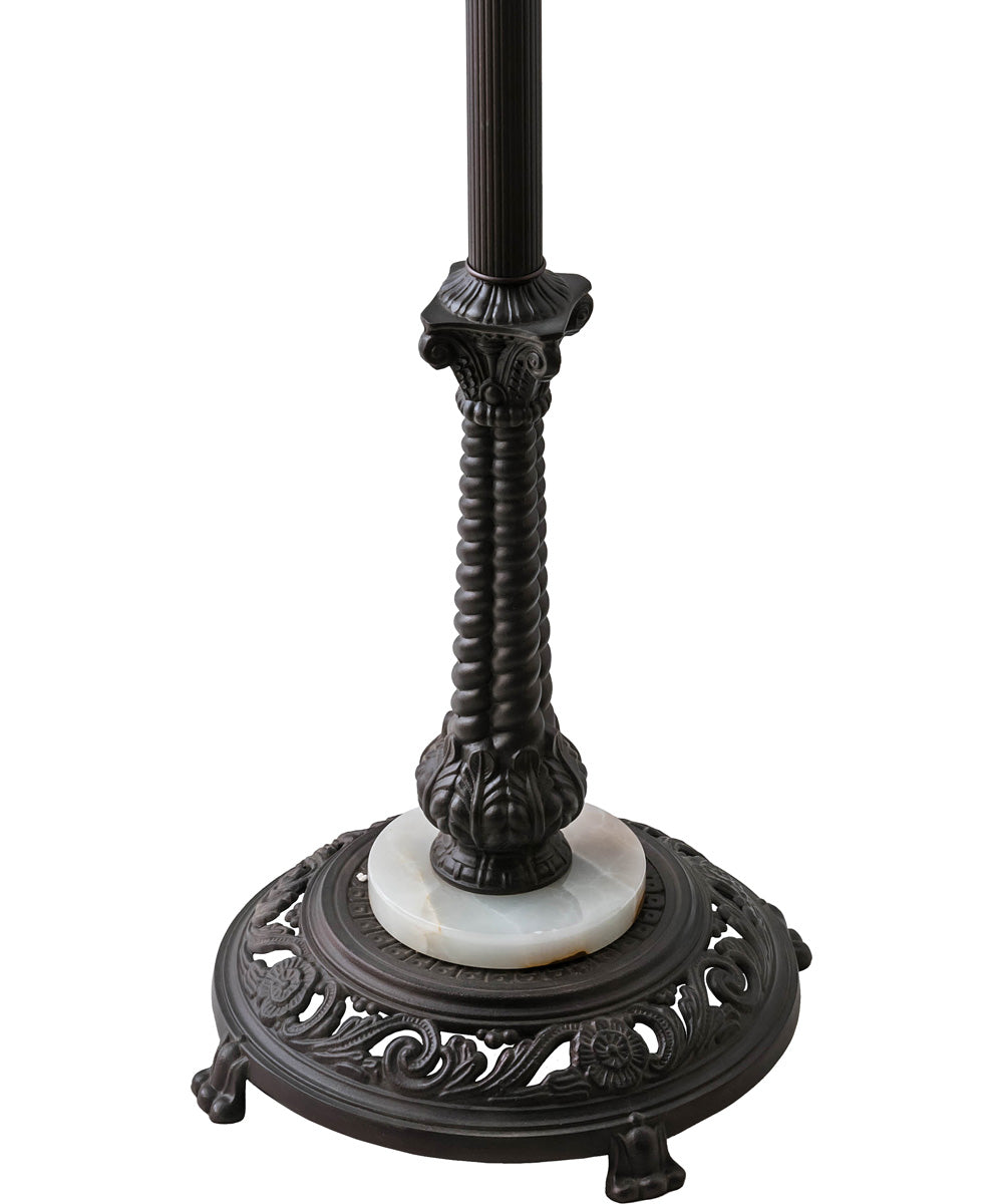 62" High Tiffany Fishscale Floor Lamp