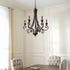 26"W Bryant 5-light Chandelier Oiled Bronze