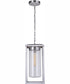 Neo 1-Light Pendant Satin Aluminum