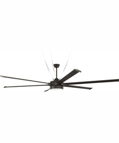 Prost 114" 1-Light Indoor/Outdoor Ceiling Fan Espresso