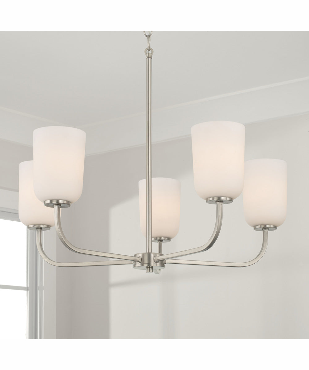 Lawson 5-Light Chandelier Brushed Nickel