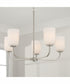 Lawson 5-Light Chandelier Brushed Nickel