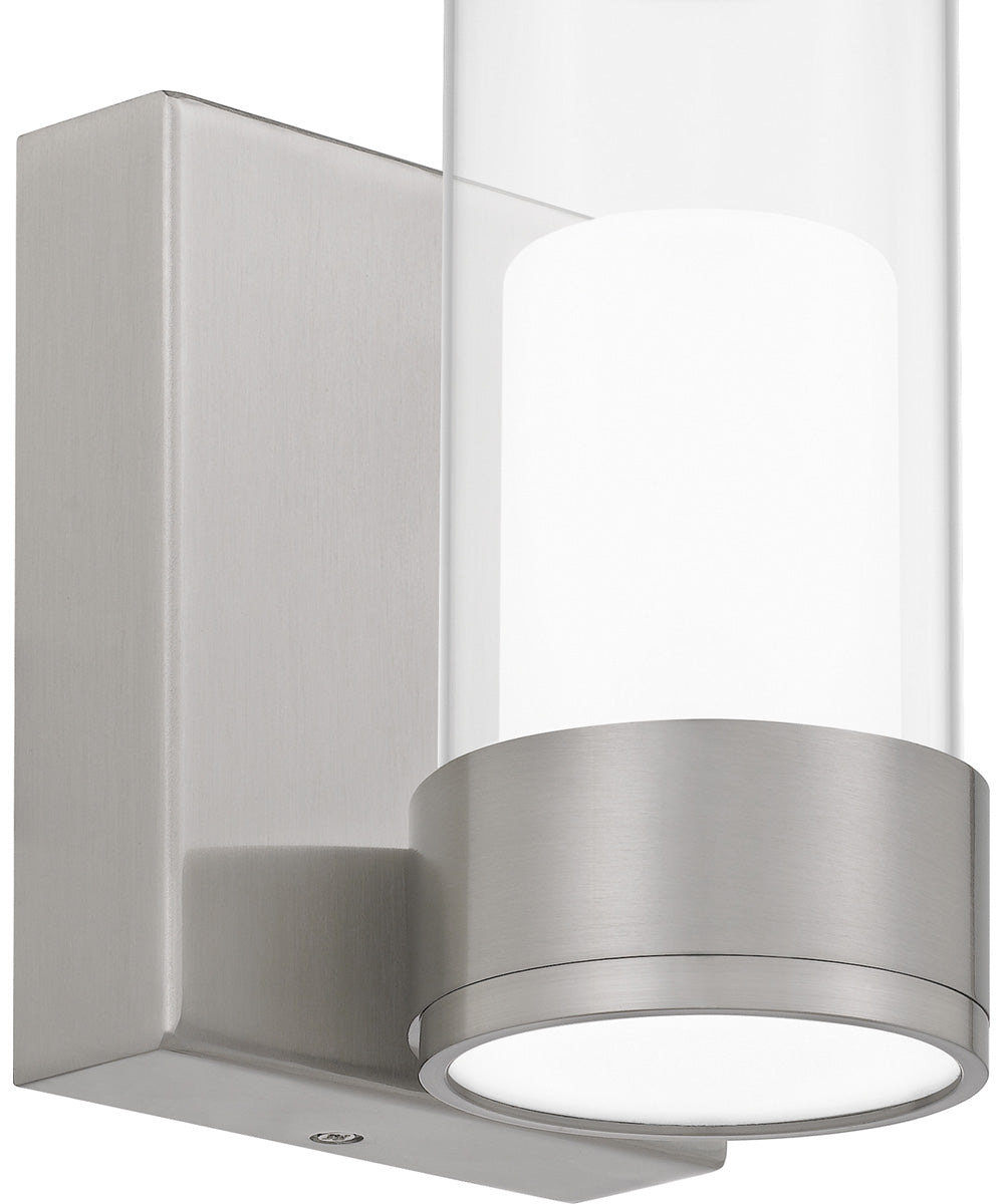 Logan Small Wall Sconce Brushed Nickel