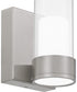 Logan Small Wall Sconce Brushed Nickel