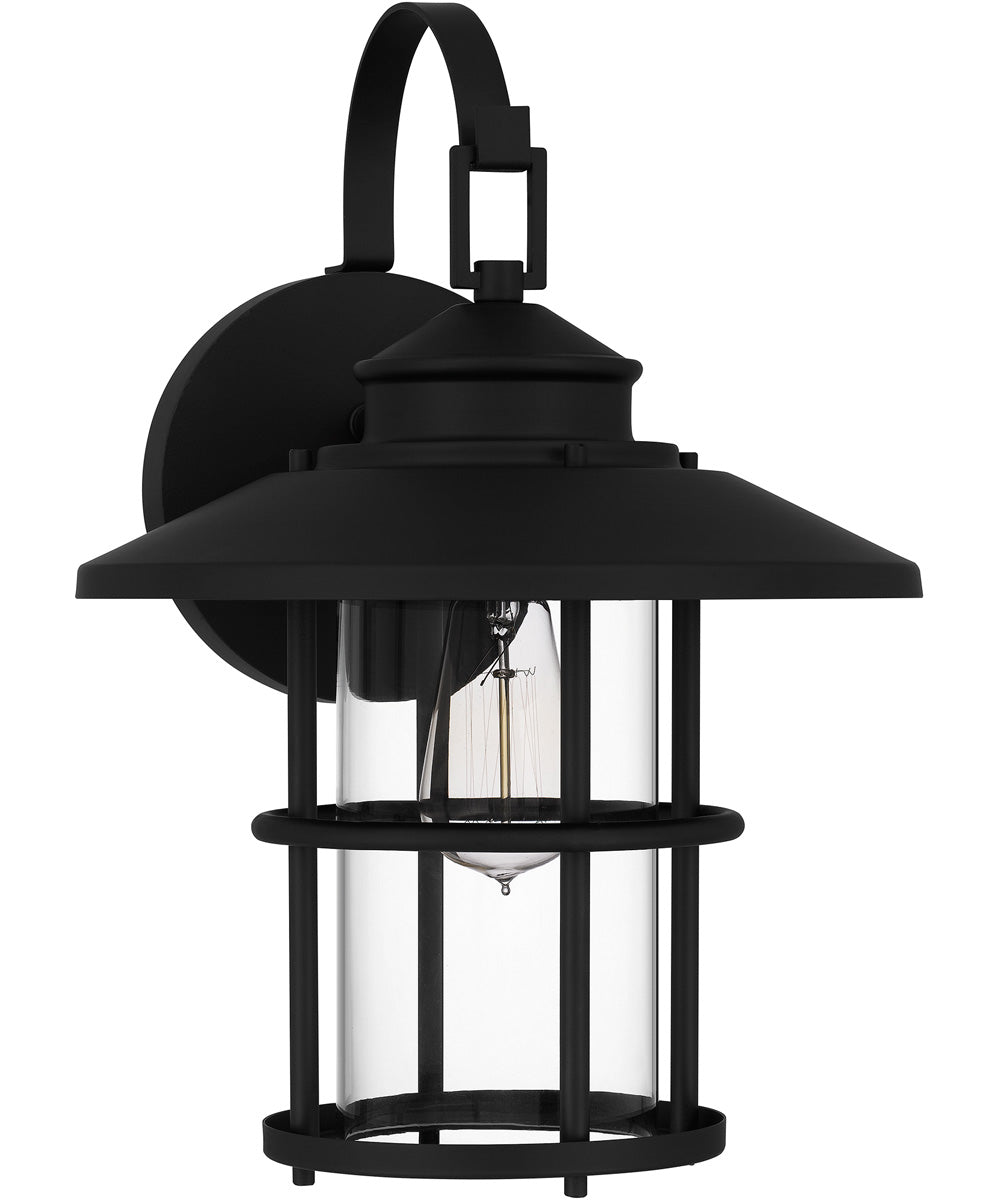 Lombard Large 1-light Outdoor Wall Light  Coastal Armour Aluminum Matte Black