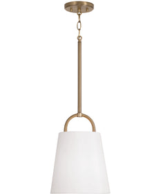 Brody 1-Light Pendant Aged Brass