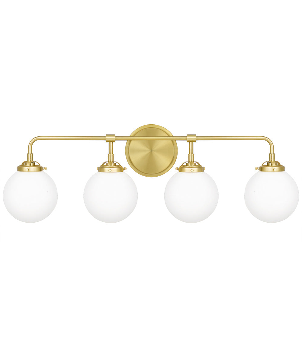 Landry Extra Large 4-light Bath Light Satin Brass