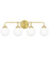 Landry Extra Large 4-light Bath Light Satin Brass