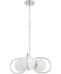Belmont 3-light Chandelier Polished Nickel