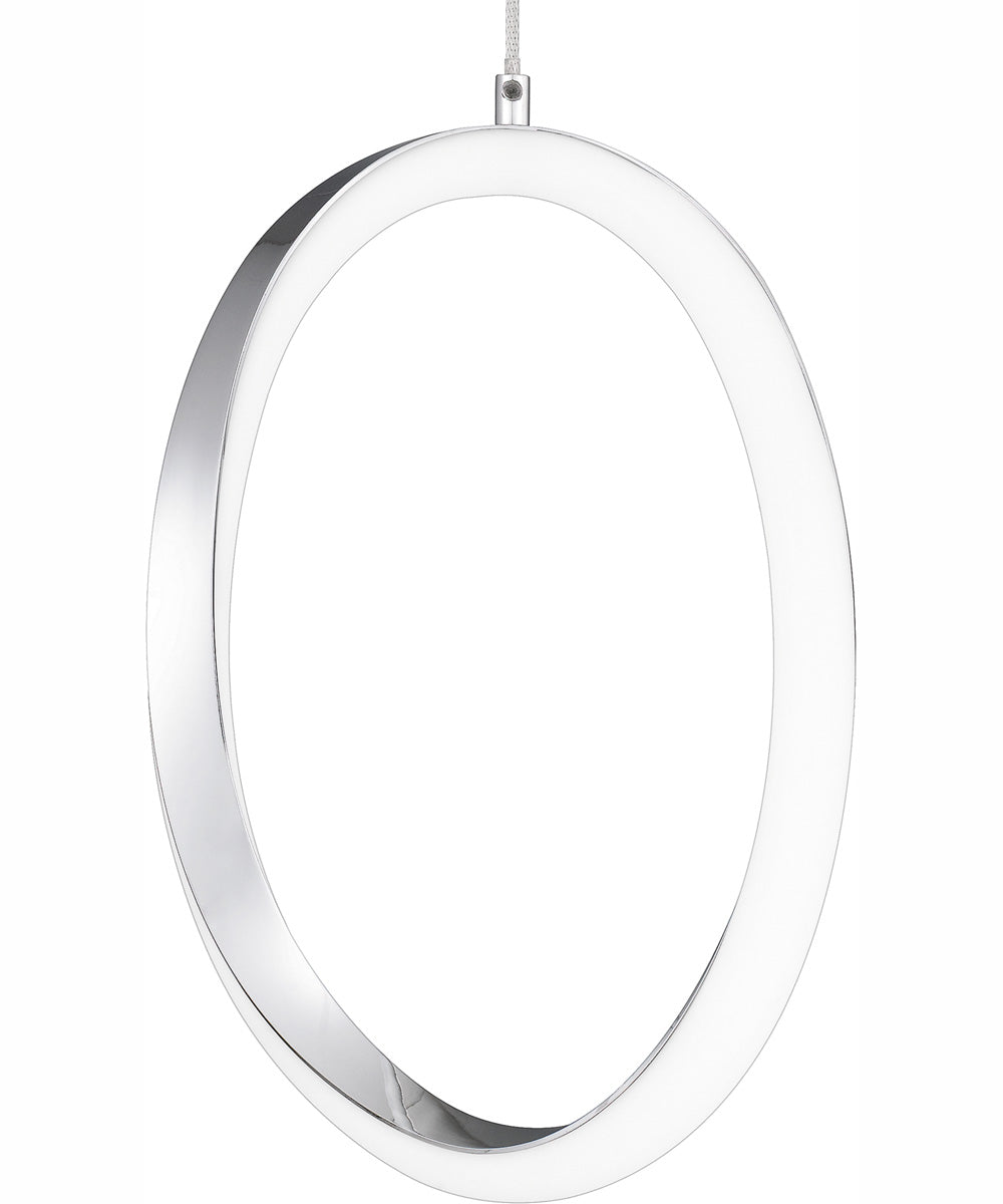 Senna Small Mini Pendant Polished Chrome