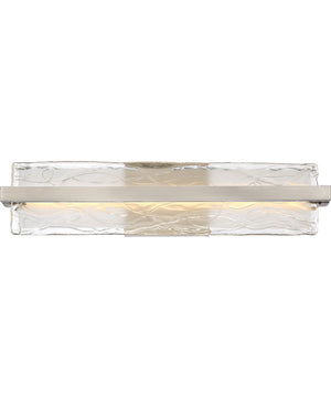 Glacial  Bath Light Brushed Nickel