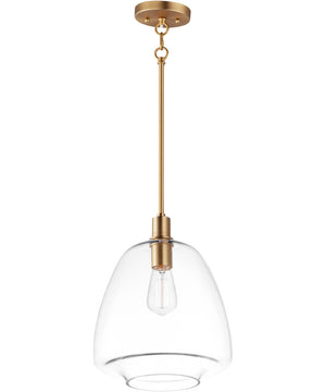 Babylon 1-Light Pendant Satin Brass